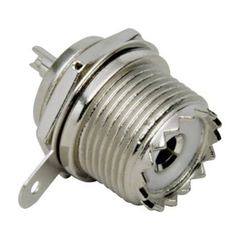BKL Electronic 0406024/D 0406024/D Connecteur UHF embase femelle, verticale 50 Ω 1 pc(s)
