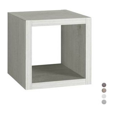 PENSILE A GIORNO SOSPESO MOD. UNIKA Misura: cm 20x22,5xH.20 Olmo Bianco