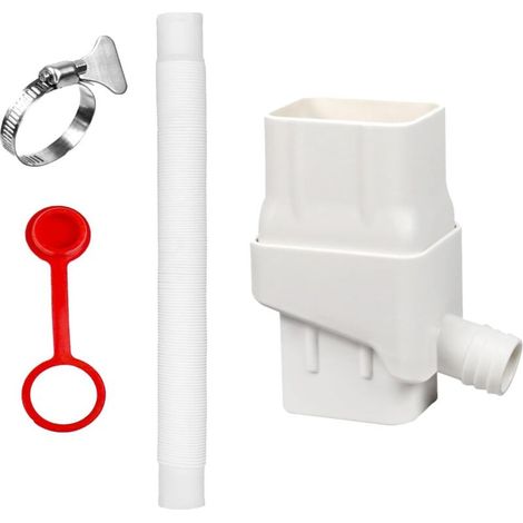 Kit de dérivation de baril de pluie, système de collecte d'eau de pluie, tuyau de descente, système de baril de collecte d'eau de pluie pour dérivation de l'eau de pluie compatible avec bec de (1/4)