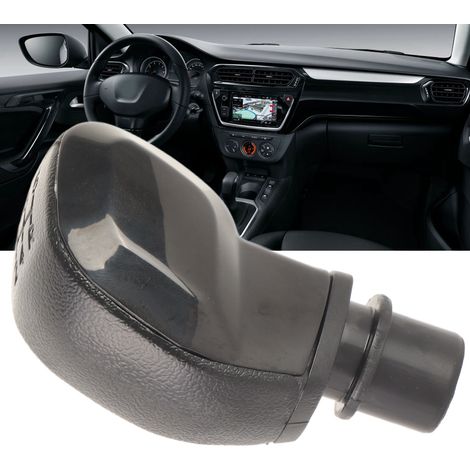 Pomello leva del cambio 16088722ZD in alluminio e ABS, compatibile con Citroën 2008/308/408/C3/C4/C‑Elysee (1/5)