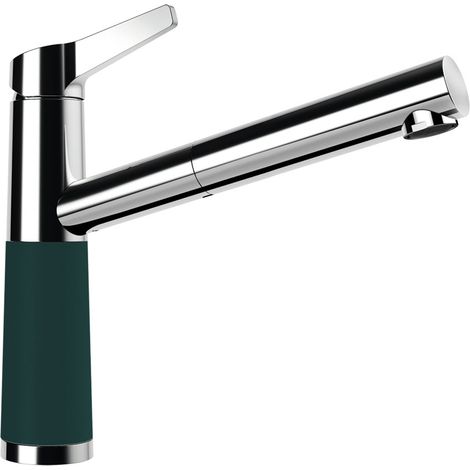 Schock Küchenarmatur SC-510 Chrom/Cristadur ausziehbarer Auslauf Niederdruck Ivy IVY (1/3)
