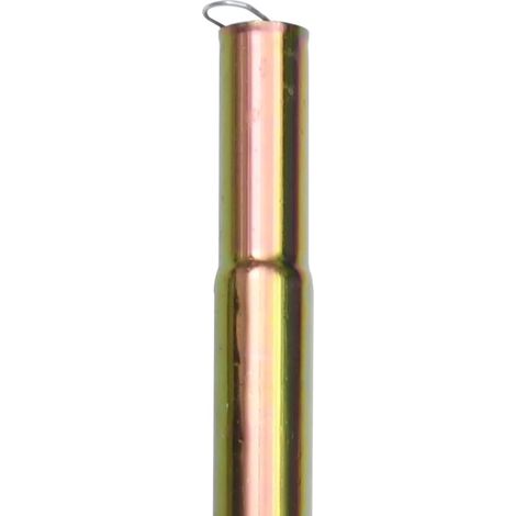 Mâts de parasol 2 pcs 250 cm Acier galvanisé-x