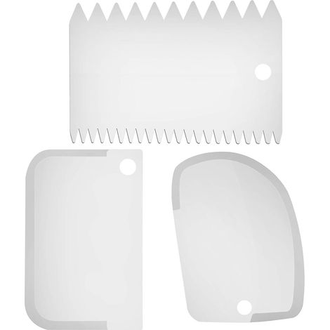 Teigausstecher und -schaber aus weichem Silikon – Professionelles Gebäckwerkzeug für 12 x 9 cm große Teigteiler (1/5)