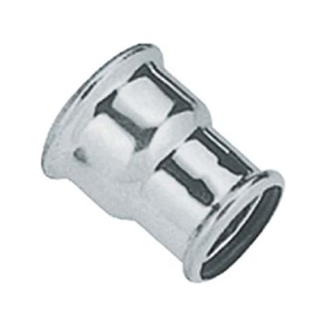 MANICOTTO RIDOTTO CANOTTO CR - OTTONE CROMATO MM 40/32 + ORING- 10 pezzi
