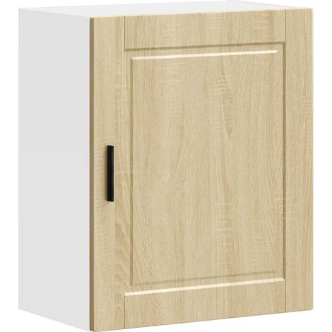 Armario de pared de cocina diseño práctico 50 x 31 x 60 cm madera contrachapada roble sonoma 020050348 (1/5)