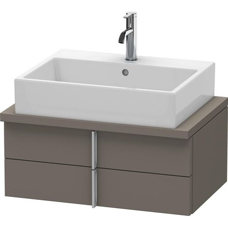 VERO mobile basso consolle 285x700x448mm flanella grigio satinato