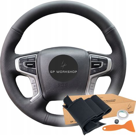 Schema di rivestimento del coprivolante per Mitsubishi Pajero Sport III Montero (1/5)