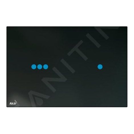 Alca - Plaque de déclenchement sans contact, verre / noir NIGHT LIGHT-3 (1/3)