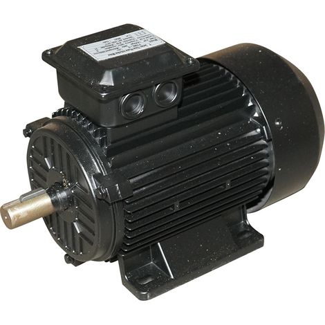 Motore elettrico trifase 3KW, 380V, 2800rpm con avvolgimento in rame e alloggiamento in alluminio IP44 Breckner Germany (1/5)