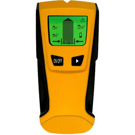 Détecteur de Mur 3 en 1, Scanner Électronique de goujons, Détecter Métaux, Fils Électrique, Humidité, Studs en Bois dans Murs, Sols et Plafonds, Bip sonore, Écran LCD Rétroéclairé (1/5)