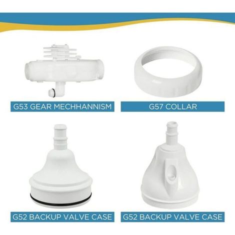 1 Pièce Vanne de recul, Mécanisme G53, Collier G57, Coque externe, Pour Robot Nettoyeur Piscine Polaris (1/4)