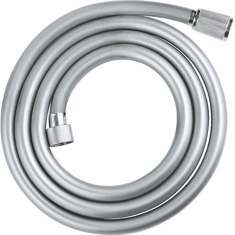 Grohe – Flexible de douche PVC 1.75 m – Système anti-torsions Twistfree – Résistant jusqu'à 5 bar – Connexion écrous 15x21