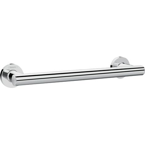 Hansgrohe Logis Bathroom Grab Hand Rail Bar Chrome Mobility Aid Wall Mounted
