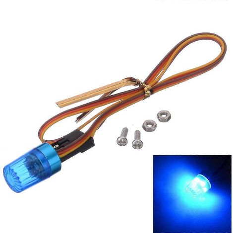 Lumière LED ultra-brillante clignotante et rotative pour accessoires de voitures et camions radiocommandés (1/5)