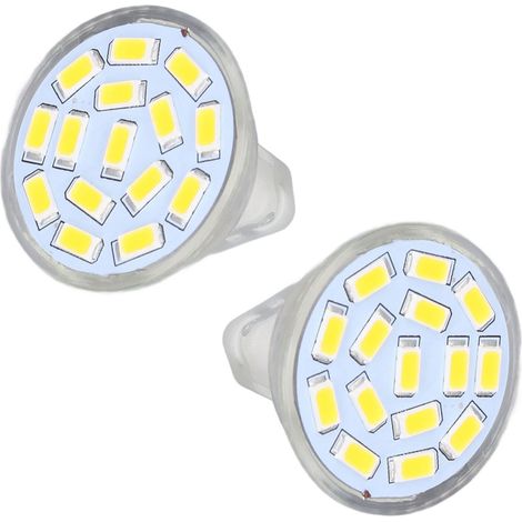 Packung mit MR11 LED 3W 15 LED-Spotlampen, Halogenersatz AC12V, kaltweiß (2er-Pack) (1/5)