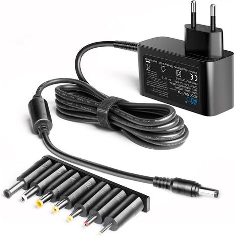 15V 2A Universal Charger Power Supply, 0.5 x 0.2 cm, 0.7 x 0.5 cm, 0.7 x 0.3 cm, 0.6 x 0.3 cm, 0.6 x 0.3 cm, DC15 V AC Adapter (15 V 1 A, 0.8 A, 0.5 A Compatible) (1/5)
