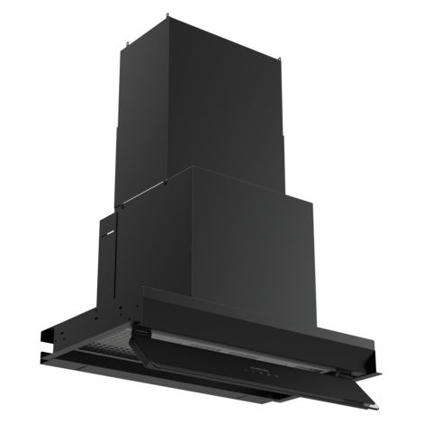 Silverline 3129.6.733.29 Inside 4 Cappa a parete 60 cm 620 m³-h Classe A 64 dB Touch colore Nero