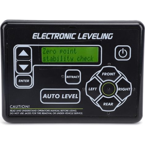 Ortviai Système Automatique de Nivellement pour Camping-Car – Panneau de Contrôle Électronique Tactile 421484, Compatible Lippert