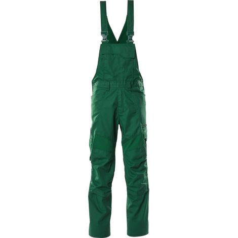 Mascot ACCELERATE Latzhose mit CORDURA-Knietaschen, Stretch-Einsätze Gr. 28 grün (1/4)