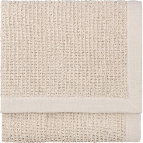 Filiyano-Couvre-lit Yard Canopy à motif gaufré 240 cm x 260 cm Naturel (1/2)