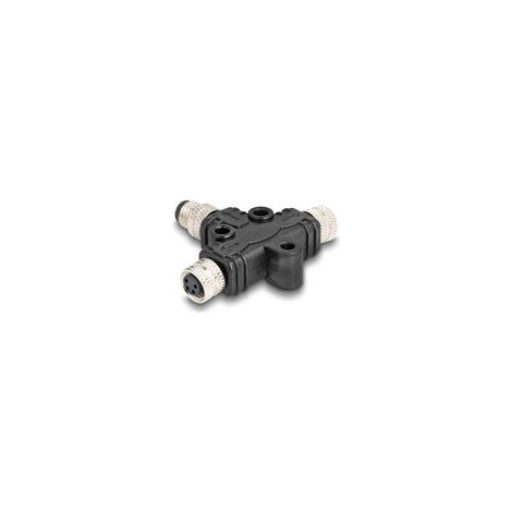 Accesorios de conexión Delock m8 t-splitter conector m8 paralelo