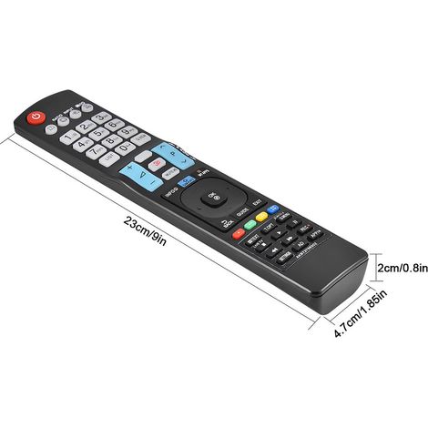 Ersatzfernbedienung für LG 60LA620S und 32LM620T Fernseher, kompatibel mit AKB73756504, AKB73275618 und AKB73756502