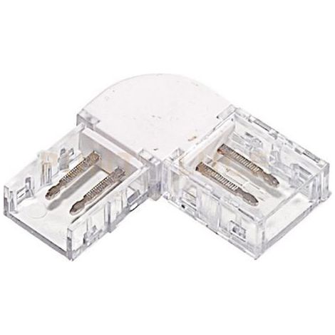 GSTP05- CONNETTORE RIGIDO ANGOLARE PER GIUNZIONE STRSCE LED "GST190C o GST190N"
