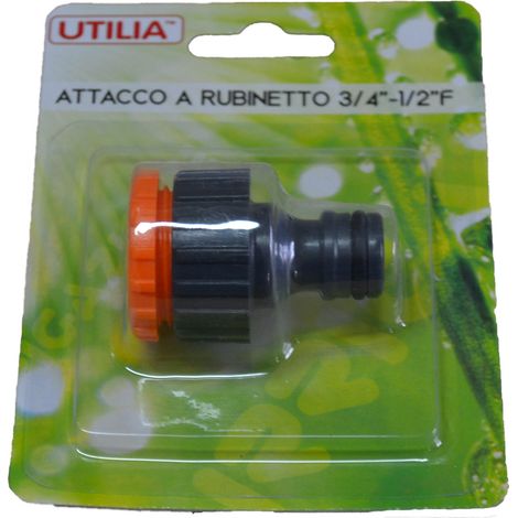 24PZ ATTACCO A RUBINETTO   mis. 3/4- 1/2F (1/4)
