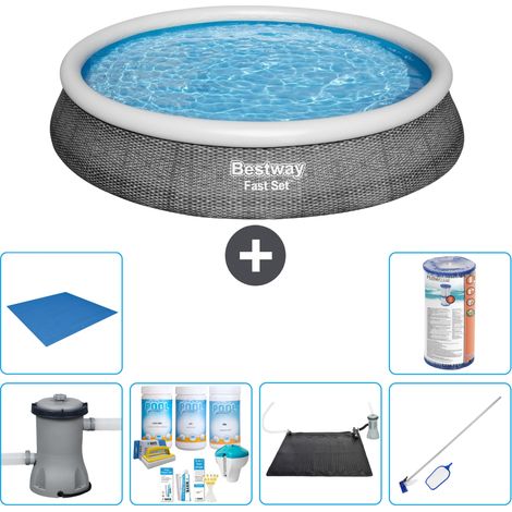 Bestway Bestway Fast Set Ronde - 396x84 cm - 7-pièces S22027 (1/5)