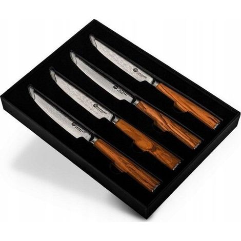 Couteau doerr Kamazaki acier damassé 13 cm (1/3)