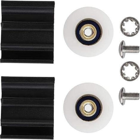 Kits Door Wheel, 22mm Greenhouse Door Wheel Replacement Hothouse Wheel for Sliding Doors (1/5)