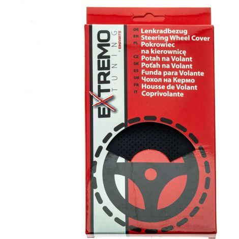 Funda para volante DIY - Cuero genuino - Tamaño 37-39 cm EPSWC09 (1/5)