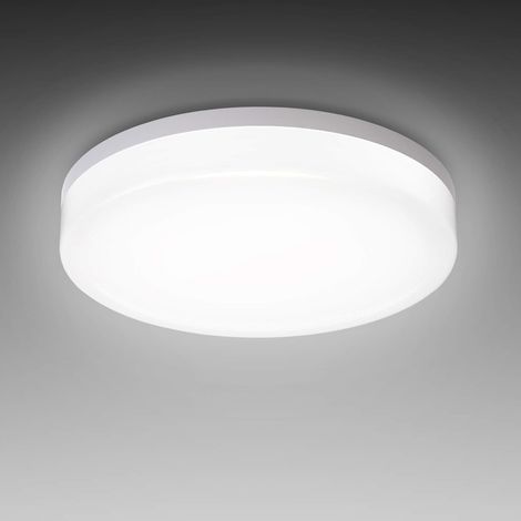 24 W induction LED ceiling light, 30 x 4.4 cm, voice-activated, with automatic radar and presence detection. (1/5)