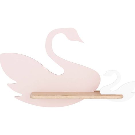 Applique Candellux SWAN LED integrato 5W rosa/bianco bambini (1/4)