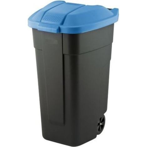 Curver 3253921290389 Contenitore per raccolta differenziata nero 110L