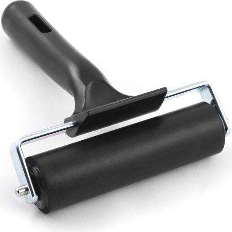 Rouleau en caoutchouc pour impression et estampe, rouleau pour papier peint et artisanat, outil de bricolage polyvalent
