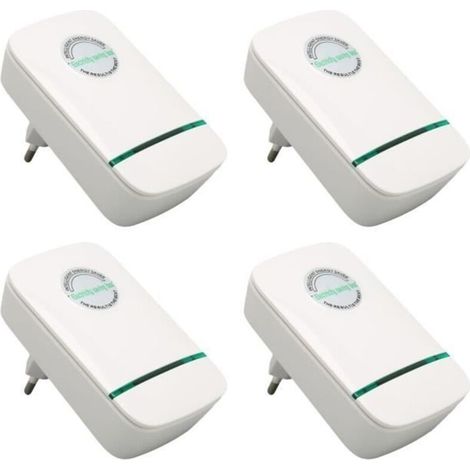 4er-Pack Energiesparer – Feuerfeste Box – Geringer Verbrauch – Für den Innenbereich