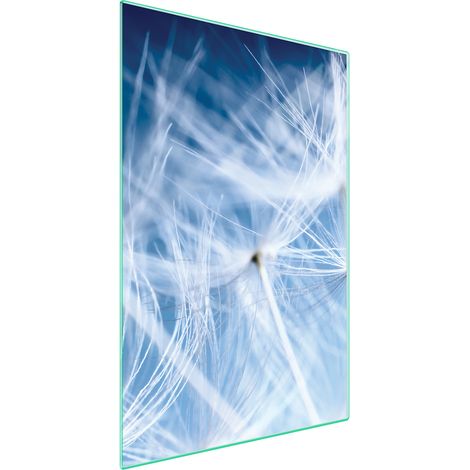 TAGLIERE IN VETRO 35x52 Fiore (1/5)