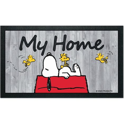 FORMAT SNOOPY HOME 40X68 EXTERIEUR/INTERIEUR/ LAR. X LONG. EUROFLOCK DIVISION EUPNTSP0222350(22350)