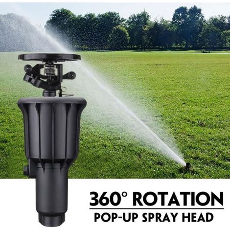 Arroseur de pulvérisation Pop-up Pour Tuyau - Arroseur 360° Rotation Pr Pelouse Jardin