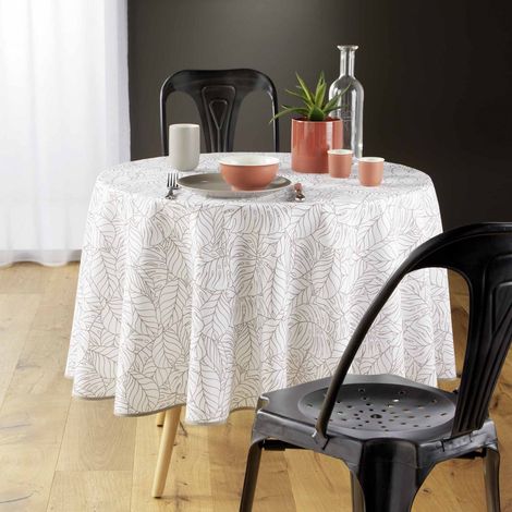 Nappe ronde avec impression SOLEA, Ø 180 cm (1/4)
