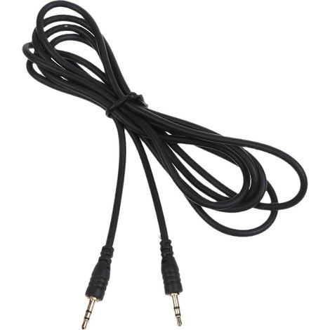 Câble audio 2,5 mm vers 2,5 mm, prise jack mâle-mâle 2,5 mm, câble auxiliaire audio stéréo spiralé, connecteur 2,5 mm vers 2,5 mm (1/5)