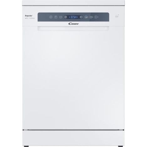 Lave-vaisselle pose libre Candy CF 4C4F0W Rapido 14 couverts 44 dB Blanc (1/5)