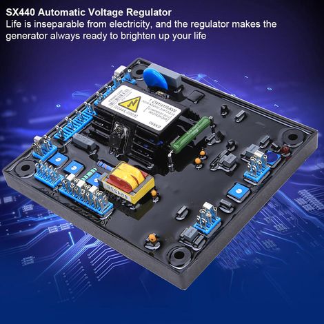Pièces détachées pour générateur sans balais avec régulateur de tension automatique SX440 AVR (1/5)