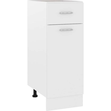 Maison Exclusive - Cajón inferior Lyon blanco 30x46x81,5 cm mader (1/5)
