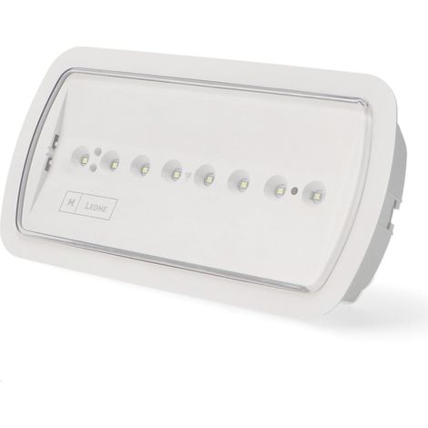 Lampada di emergenza LED 4W M LEDME con autotest (1/4)