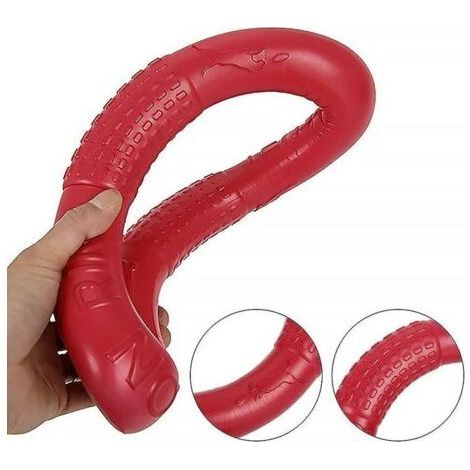 Pet Frisbee Dog Training Pull Ring Heavy Bite Outdoor Play (petit anneau de traction vert) (1/2)