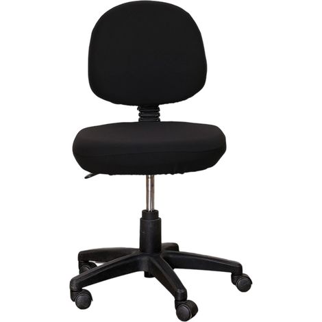 1 Housse de chaise, élastique spandex, ajustement serré, sans jupe, pour bureau (1/5)