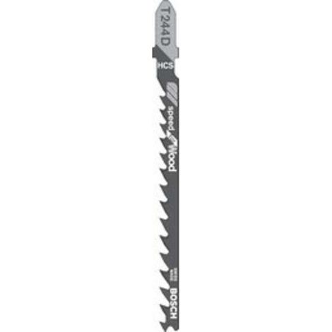 Bosch T244D Jigsaw Blade pk 5 speed for wood