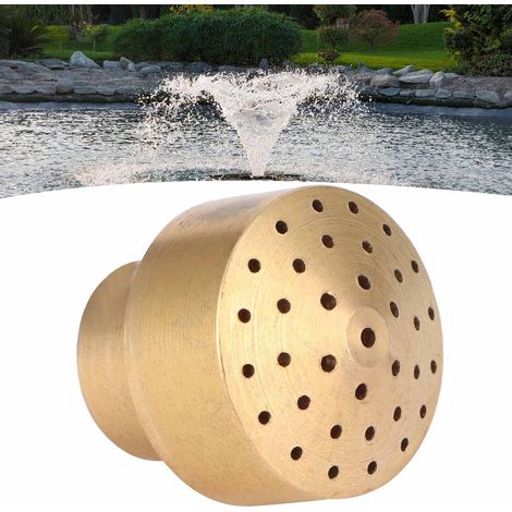 Embout de Fontaine Femelle en Cuivre G1/4 12.5mm - Embout Sprinkler pour Architecture de Paysage et Décor avec Spray de Fuseau Attrayant (1/5)